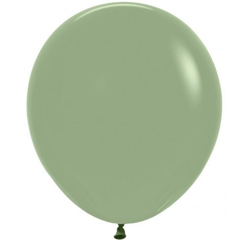 46 CM Round Fashion Eucalyptus Sempertex Plain Latex Balloon UNINFLATED