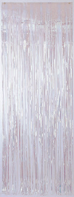 Fringe Door Curtain - Iridescent