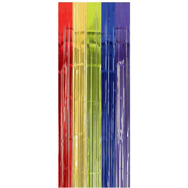 Fringe Door Curtain - Multicolor