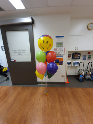 Get Well Soon Helium Balloons Bouquet