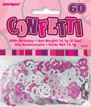 Glitz Pink 60 Confetti