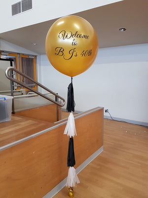 Gold Party Balloon Decoration Package Adelaide