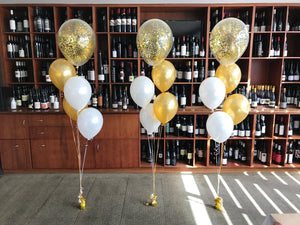 Gold Party Balloon Decoration Package Adelaide