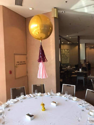 Gold Party Balloon Decoration Package Adelaide