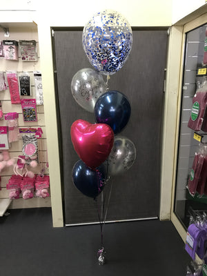 Happy Engagement Helium Balloons Bouquet