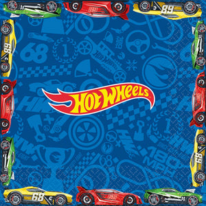 Hot Wheels Wild Racer Lunch Napkins - Pack of 16