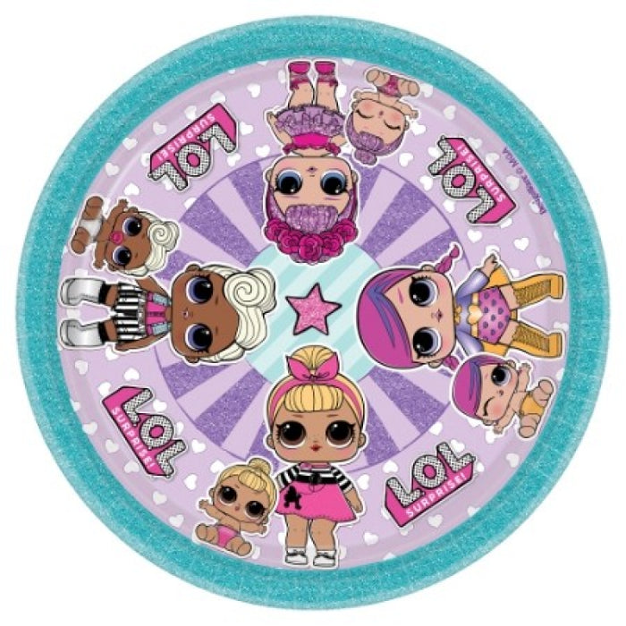LOL Surprise Paper Lunch Plates - Pack of 8