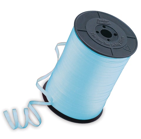 Light Blue Curling Balloon Ribbon