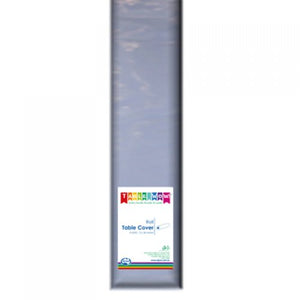 Light Blue Plastic Tablecover Roll