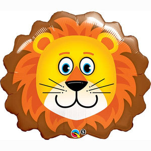 Lovable Lion SuperShape Foil Balloon UNINFLATED