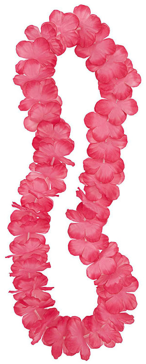 Luau Flower Lei - Hot Pink