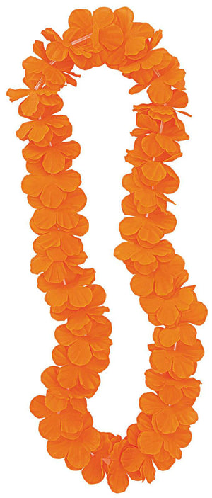 Luau Flower Lei - Orange