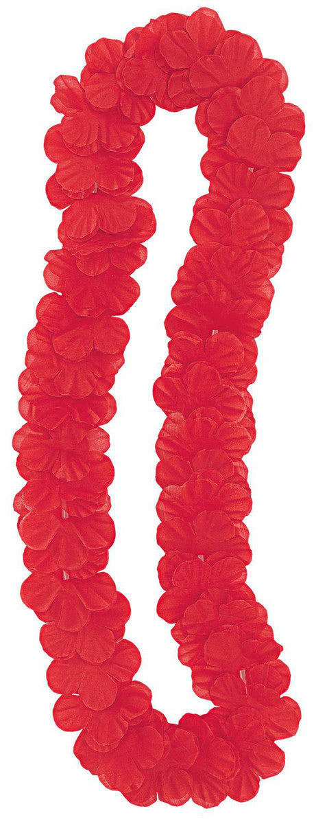 Luau Flower Lei - Red