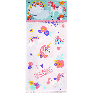 Magical Unicorn Cello Treat Bags Kit