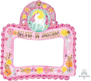 Magical Unicorn Inflatable Photo Frame