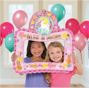 Magical Unicorn Inflatable Photo Frame