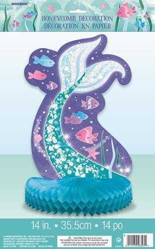 Mermaid Honeycomb Table Centrepiece Decoration