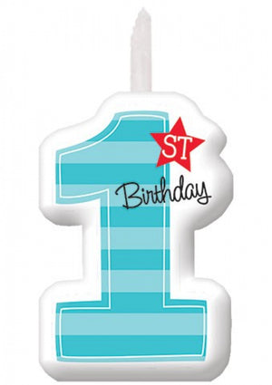 Mickey Mouse 1st Birthday Candles Set of 4
