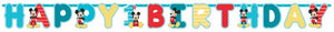 Mickey Mouse 1st Birthday Jumbo Letter Happy Birthday Banner Kit