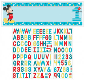 Mickey Mouse 1st Birthday Personalized Giant Banner Kit