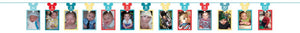 Mickey Mouse 1st Birthday Photo Garland