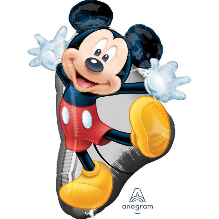 Mickey Mouse Full Body SuperShape Foil Balloon UNINFLATED