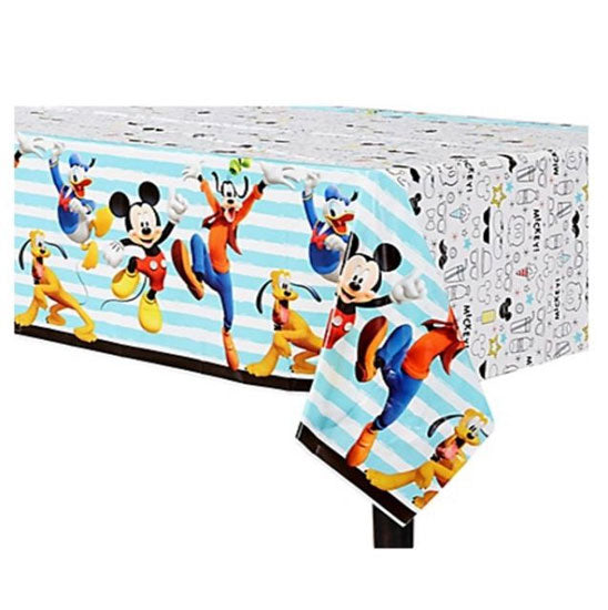 Mickey Mouse Plastic Printed Rectangle Tablecover