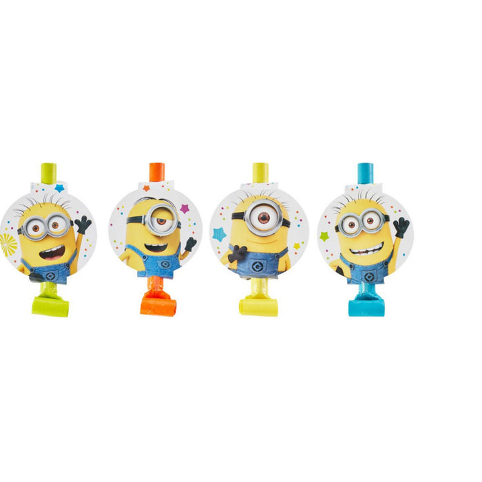 Minions Blowouts - Pack of 8