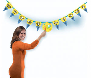 Minions Jumbo Letter Happy Birthday Banner