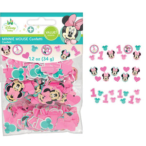 Minnie Mouse 1st Birthday Confetti Value Pack