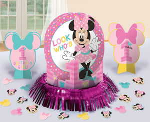 Minnie Mouse 1st Birthday Table Decorating Kit