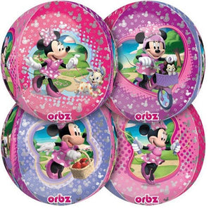 Minnie Mouse Foil Orbz Balloon UNINFLATED