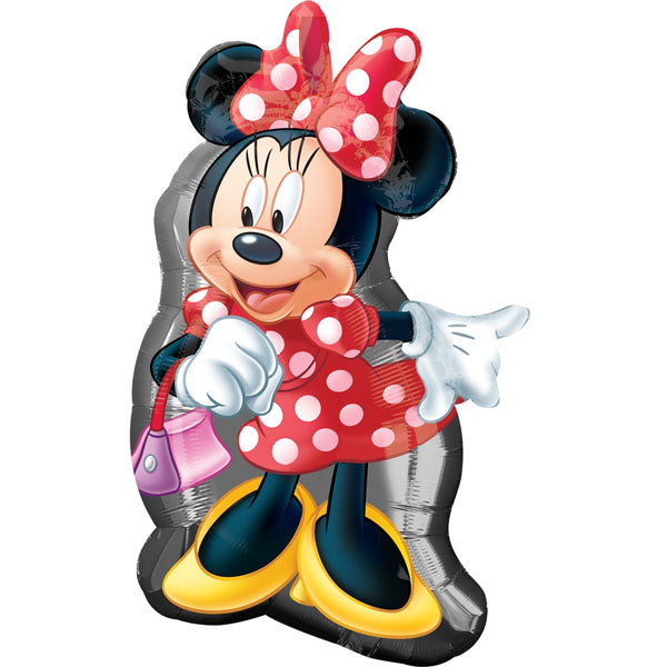 Minnie Mouse Full Body SuperShape Foil Balloon UNINFLATED – The Party ...