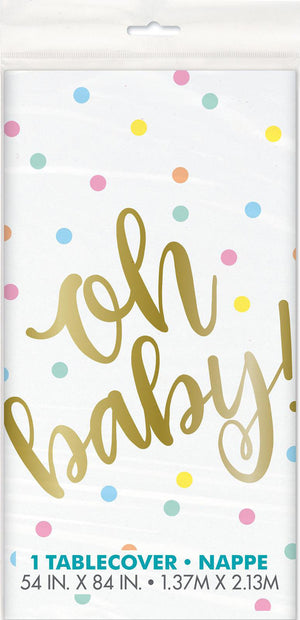 Oh Baby Printed Tablecover