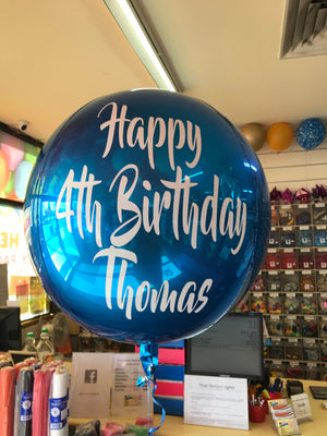 Orbz Personalised Balloon
