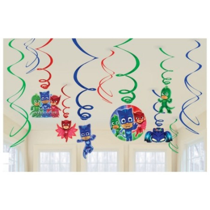 PJ Masks Swirl Decorations