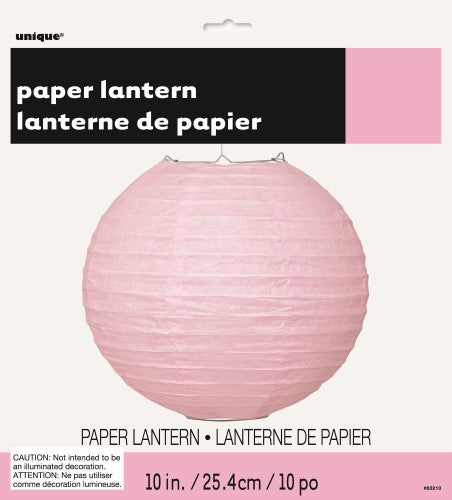 Paper Decoration Lantern Lovely Pink 25cm