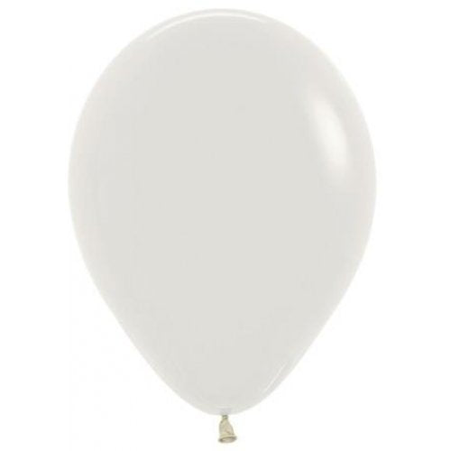 11 Inch Round Pastel Dusk Cream Sempertex Plain Latex Balloons UNINFLATED