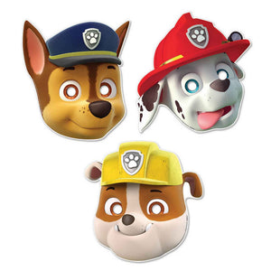 Paw Patrol Paper Face Masks