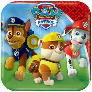 Paw Patrol Paper Lunch Plates - Pack of 8