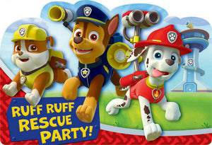 Paw Patrol Party Invitations