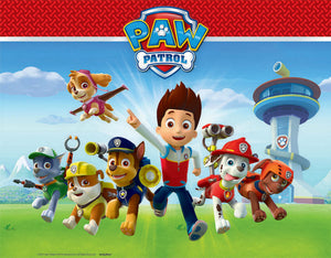 Paw Patrol Plastic Printed Rectangle Tablecover