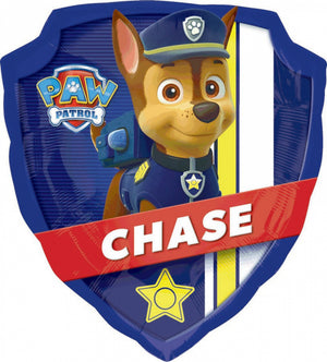 Paw Patrol Two-Sided Shield Shape SuperShape Foil Balloon UNINFLATED