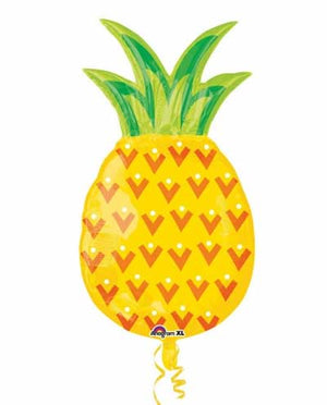 Pineapple SuperShape Foil Balloon UNINFLATED