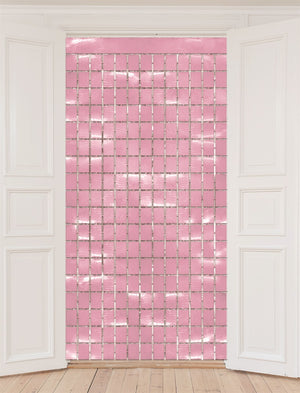 Pink Foil Backdrop Square Artwrap