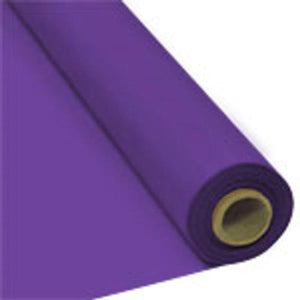 Purple Plastic Tablecover Roll