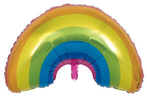 Rainbow SuperShape Foil Balloon UNINFLATED