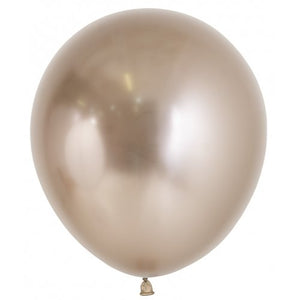 46 CM Reflex Champagne Sempertex Plain Latex Balloon UNINFLATED