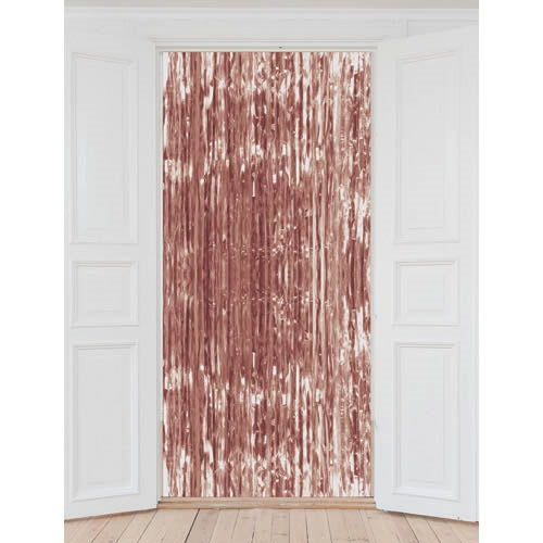 Rose Gold Foil Curtain - Artwrap