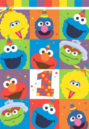 Sesame Street 1st Birthday Loot Bags